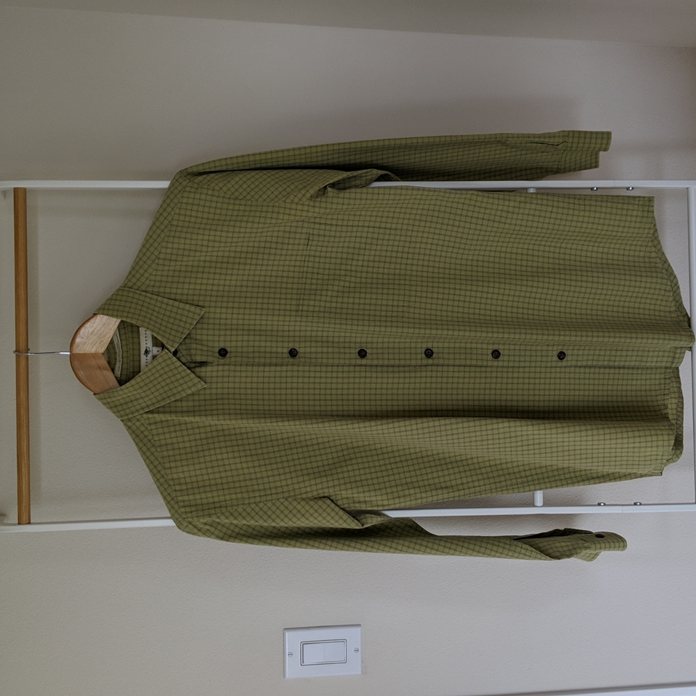 Joseph Abboud Green Dress Shirt Size Small